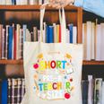 I'm Not Short I'm A Pre-K Teacher Size Back To School Canvas Tote Bag, funny gift I'm Not Short I'm A Pre-K Teacher Size Back To School Canvas Tote Bag, funny gift