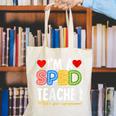 I'm A SPED Teacher Special Education Teacher Canvas Tote Bag, funny gift I'm A SPED Teacher Special Education Teacher Canvas Tote Bag, funny gift