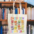 Inclusion Is My Jam SPED Teacher Special Education Teacher Canvas Tote Bag, funny gift
