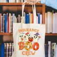 Insurance Boo Crew Halloween Spooky Costume Teacher Canvas Tote Bag, funny gift Insurance Boo Crew Halloween Spooky Costume Teacher Canvas Tote Bag, funny gift