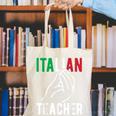 Italian Teacher Italy Italia Back To School First Day Canvas Tote Bag, funny gift Italian Teacher Italy Italia Back To School First Day Canvas Tote Bag, funny gift