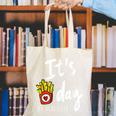 It's Fry Day Teacher Life Canvas Tote Bag, funny gift It's Fry Day Teacher Life Canvas Tote Bag, funny gift