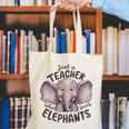 Just a Teacher Who Loves Elephants Elephant Lover Educator Canvas Tote Bag, funny gift Just a Teacher Who Loves Elephants Elephant Lover Educator Canvas Tote Bag, funny gift