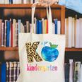 K Is For Kindergarten Teacher Tie Dye Back To School Kinder For Men Women Girls Kids Canvas Tote Bag, funny gift