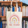 Be Kind ASL Sign Language Deaf SPED Teacher Kids Men Women Canvas Tote Bag, funny gift