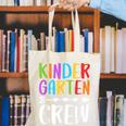 Kindergarten Crew Shirt Kinder Crew Teacher Boy Girl Canvas Tote Bag, funny gift Kindergarten Crew Shirt Kinder Crew Teacher Boy Girl Canvas Tote Bag, funny gift