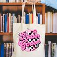 Kindergarten Teacher Women Checkered First Day Of School Canvas Tote Bag, funny gift Kindergarten Teacher Women Checkered First Day Of School Canvas Tote Bag, funny gift