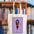 La Maestra Mexican Bingo Card Teacher Lottery Card Canvas Tote Bag, funny gift