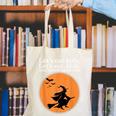 Let's Eat Kids Punctuation Saves Live Witch Grammar Teacher Canvas Tote Bag, funny gift
