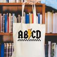 Lightning Pencil Rock'n Roll ABCD Teacher Back To School Kid Canvas Tote Bag, funny gift Lightning Pencil Rock'n Roll ABCD Teacher Back To School Kid Canvas Tote Bag, funny gift