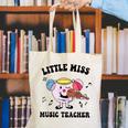 Little Miss Music Teacher Music Teacher Team Canvas Tote Bag, funny gift Little Miss Music Teacher Music Teacher Team Canvas Tote Bag, funny gift