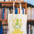Mad Scientist Kids Youth Adult Science Teacher Chemistry Canvas Tote Bag, Science Teacher Tote Bags, funny gift