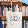 Matching Life Skills Squad Teacher Special Ed SPED Team Crew Canvas Tote Bag, funny gift