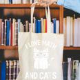 Math And Cats Apparel For Teachers Students Cat Lovers Canvas Tote Bag, funny gift Math And Cats Apparel For Teachers Students Cat Lovers Canvas Tote Bag, funny gift