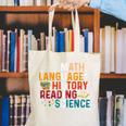 Math Language History Reading Science Music Teacher Canvas Tote Bag, Science Teacher Tote Bags, History Teacher Tote Bags, funny gift Math Language History Reading Science Music Teacher Canvas Tote Bag, Science Teacher Tote Bags, History Teacher Tote Bags, funny gift