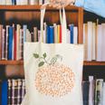 Music Notes Pumpkin Fall Music Teacher Autumn Halloween Canvas Tote Bag, funny gift Music Notes Pumpkin Fall Music Teacher Autumn Halloween Canvas Tote Bag, funny gift