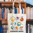 Neurodiverse Universe Space Planet Special Education Teacher Canvas Tote Bag, funny gift Neurodiverse Universe Space Planet Special Education Teacher Canvas Tote Bag, funny gift