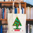 Oh Chemistree Scientist Chemical Christmas Xmas Teacher Canvas Tote Bag, funny gift