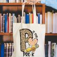 P Is For Pre K Teacher Leopard First Day Of School For Men Women Girls Kids Canvas Tote Bag, funny gift P Is For Pre K Teacher Leopard First Day Of School For Men Women Girls Kids Canvas Tote Bag, funny gift