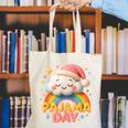 Pajama Day School Spirit Week Sleepy Cloud Teacher Student Canvas Tote Bag, funny gift