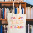 Pas De BOO-Rée Ballet Ghost Dancer Dance Teacher Halloween Canvas Tote Bag, funny gift