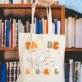 Pas De Boo-Rée Ghost Ballet Dancer Halloween Dance Teacher Canvas Tote Bag, funny gift