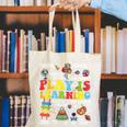 Play Is Learning Kindergarten Preschool Teacher Appreciation Canvas Tote Bag, funny gift Play Is Learning Kindergarten Preschool Teacher Appreciation Canvas Tote Bag, funny gift