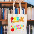Pre-k Where The Adventure Begins First Day Of Prek Teacher Canvas Tote Bag, funny gift Pre-k Where The Adventure Begins First Day Of Prek Teacher Canvas Tote Bag, funny gift
