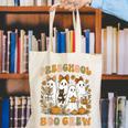 Preschool Boo Crew Teacher Kids Halloween Ghost Cat Pumpkin Canvas Tote Bag, funny gift Preschool Boo Crew Teacher Kids Halloween Ghost Cat Pumpkin Canvas Tote Bag, funny gift