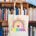 Preschool Rainbow Girls Boys Kids Teacher Back To School Canvas Tote Bag, funny gift Preschool Rainbow Girls Boys Kids Teacher Back To School Canvas Tote Bag, funny gift