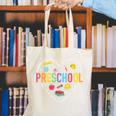 Preschool Teacher Pre-K Heart First Day Of Preschool Kids Canvas Tote Bag, funny gift