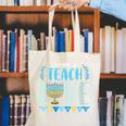 I Promise To Teach Love Hanukkah Chanukah Jewish Teacher Canvas Tote Bag, funny gift
