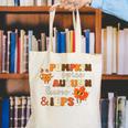 Pumpkin Spice Autumn Leaves IEPS Sped Teacher Fall Canvas Tote Bag, funny gift Pumpkin Spice Autumn Leaves IEPS Sped Teacher Fall Canvas Tote Bag, funny gift