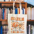 Pumpkin Spice Makes The Teacher Nice Teacher Graduation Canvas Tote Bag, funny gift