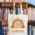 Rainbow I Teach The Cutest Pumpkins Kindergarten Teacher Men Women Canvas Tote Bag, funny gift Rainbow I Teach The Cutest Pumpkins Kindergarten Teacher Men Women Canvas Tote Bag, funny gift