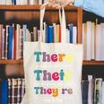 There Their They'Re English Teacher Grammar Memes Canvas Tote Bag, English Teacher Tote Bags, funny gift There Their They'Re English Teacher Grammar Memes Canvas Tote Bag, English Teacher Tote Bags, funny gift