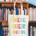 There Their They’Re Grammar Joke For English Teacher Student Canvas Tote Bag, English Teacher Tote Bags, funny gift There Their They’Re Grammar Joke For English Teacher Student Canvas Tote Bag, English Teacher Tote Bags, funny gift
