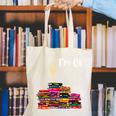 Reading Books Librarian Reader Nerd I'm Ok Teacher School Canvas Tote Bag, funny gift Reading Books Librarian Reader Nerd I'm Ok Teacher School Canvas Tote Bag, funny gift