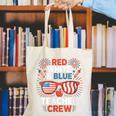 Red & Blue Teacher Crew Shirt 4th Of July Sunglasses Canvas Tote Bag, funny gift Red & Blue Teacher Crew Shirt 4th Of July Sunglasses Canvas Tote Bag, funny gift