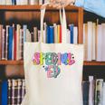 Retro Checkered Special Education Teacher Back To School Canvas Tote Bag, funny gift Retro Checkered Special Education Teacher Back To School Canvas Tote Bag, funny gift