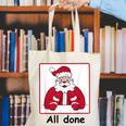 Retro All Done Christmas Special Ed Teacher Team Santa Women Canvas Tote Bag, funny gift Retro All Done Christmas Special Ed Teacher Team Santa Women Canvas Tote Bag, funny gift