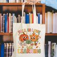 Retro Fall In Love With Learning Autumn Pumpkin Teacher Kids Canvas Tote Bag, funny gift Retro Fall In Love With Learning Autumn Pumpkin Teacher Kids Canvas Tote Bag, funny gift