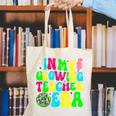 Retro Groovy In My Glowing Teacher Era Happy Teacher's Day Canvas Tote Bag, Groovy Teacher Tote Bags, funny gift Retro Groovy In My Glowing Teacher Era Happy Teacher's Day Canvas Tote Bag, Groovy Teacher Tote Bags, funny gift