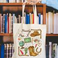 Retro Howdy Pre-K Back To School Western Teacher Canvas Tote Bag, funny gift