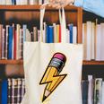 Retro Pencil Pencil Back To School Teacher Student Canvas Tote Bag, funny gift Retro Pencil Pencil Back To School Teacher Student Canvas Tote Bag, funny gift