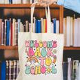 Retro Welcome Back To School Teacher Appreciation Boys Girls Canvas Tote Bag, funny gift Retro Welcome Back To School Teacher Appreciation Boys Girls Canvas Tote Bag, funny gift