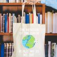 Rotation Of The Earth Makes My Day Science Teacher Earth Day Canvas Tote Bag, Science Teacher Tote Bags, funny gift