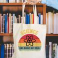 Science Like Magic But Real Science Teacher Graphics Geek Canvas Tote Bag, Science Teacher Tote Bags, funny gift