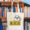 Science Teacher Halloween Elements Of Surprise Chemistry Canvas Tote Bag, Science Teacher Tote Bags, funny gift