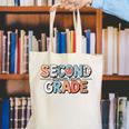 Second Grade Dream Team Back To School 2nd Grade Teacher Canvas Tote Bag, 2nd Grade Teacher Tote Bags, funny gift